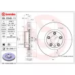 Jeu de 2 disques de frein avant BREMBO 09.C549.11 - Visuel 2