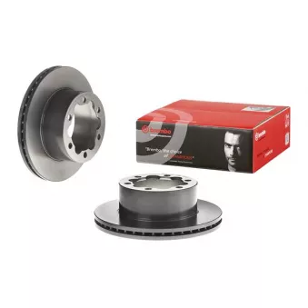Jeu de 2 disques de frein arrière BREMBO 09.C639.21