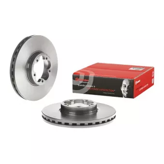 Jeu de 2 disques de frein avant BREMBO 09.C644.11