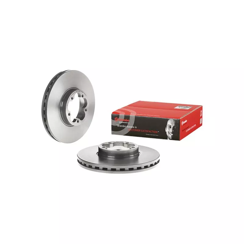 Jeu de 2 disques de frein avant BREMBO 09.C644.11