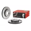 Jeu de 2 disques de frein avant BREMBO 09.C651.11 - Visuel 1