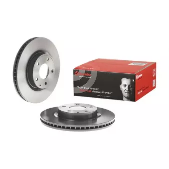Jeu de 2 disques de frein avant BREMBO 09.C652.11