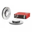 Jeu de 2 disques de frein avant BREMBO 09.C654.11 - Visuel 1