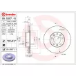 Jeu de 2 disques de frein avant BREMBO 09.C657.11 - Visuel 2