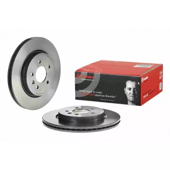 Jeu de 2 disques de frein arrière BREMBO 09.C711.11