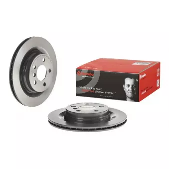 Jeu de 2 disques de frein arrière BREMBO 09.C743.11