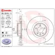 Jeu de 2 disques de frein avant BREMBO 09.C819.11 - Visuel 2