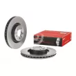 Jeu de 2 disques de frein avant BREMBO 09.C819.11 - Visuel 1