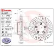 Jeu de 2 disques de frein avant BREMBO 09.C877.11 - Visuel 2