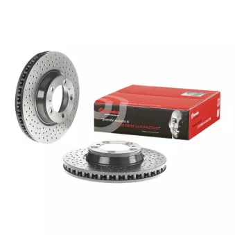 Jeu de 2 disques de frein avant BREMBO 09.C877.11