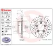 Jeu de 2 disques de frein avant BREMBO 09.C879.11 - Visuel 2