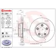 Jeu de 2 disques de frein avant BREMBO 09.C881.11 - Visuel 2