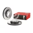 Jeu de 2 disques de frein avant BREMBO 09.C881.11 - Visuel 1