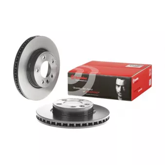 Jeu de 2 disques de frein avant BREMBO 09.C881.11