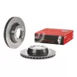 Jeu de 2 disques de frein arrière BREMBO 09.C883.11 - Visuel 1