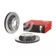 Jeu de 2 disques de frein arrière BREMBO 09.C884.11 - Visuel 1