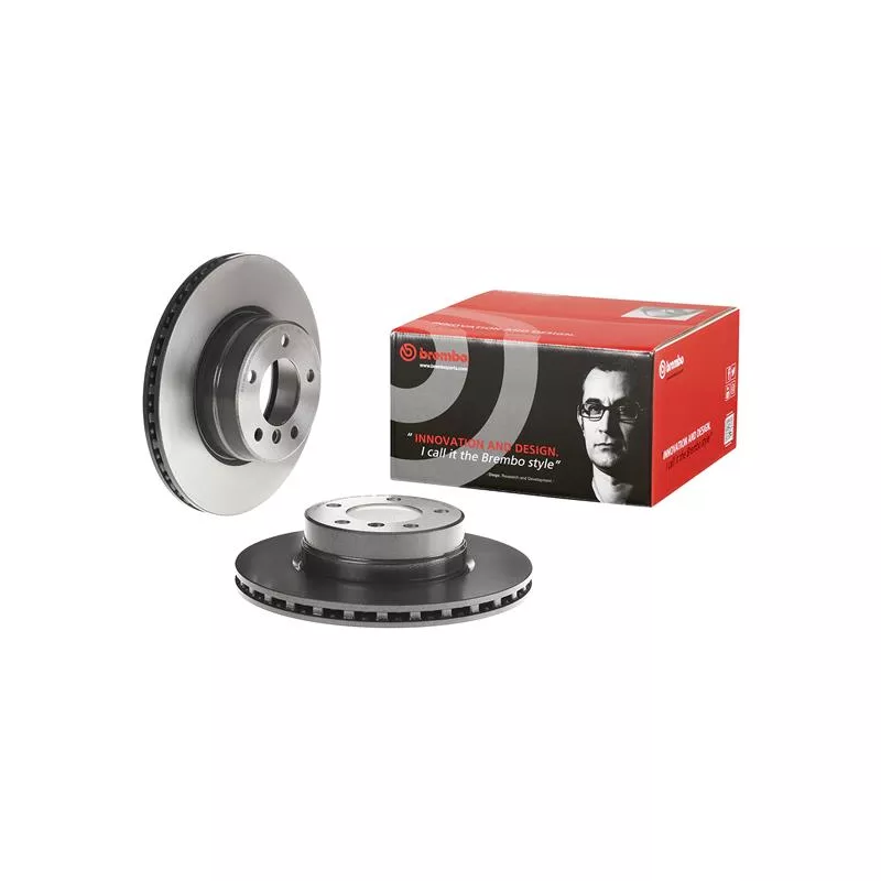 Jeu de 2 disques de frein avant BREMBO 09.C894.11