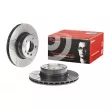 Jeu de 2 disques de frein avant BREMBO 09.C894.75 - Visuel 1