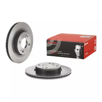 Jeu de 2 disques de frein avant BREMBO 09.C927.11