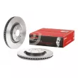 Jeu de 2 disques de frein avant BREMBO 09.C928.11 - Visuel 1