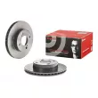 Jeu de 2 disques de frein avant BREMBO 09.C935.11 - Visuel 1