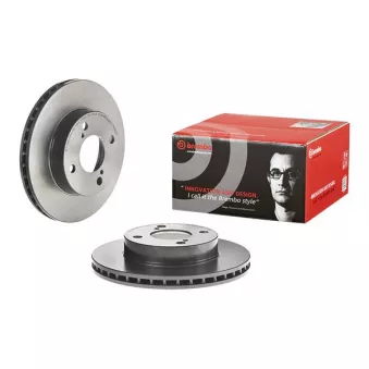 Jeu de 2 disques de frein avant BREMBO 09.C935.11