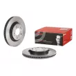 Jeu de 2 disques de frein avant BREMBO 09.C940.11 - Visuel 1