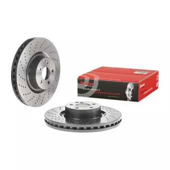 Jeu de 2 disques de frein avant BREMBO 09.C943.11