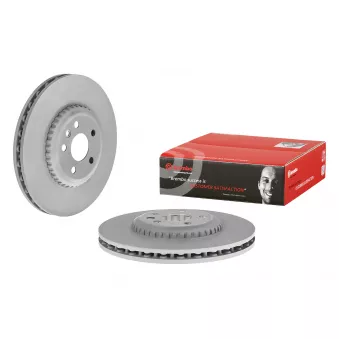 Jeu de 2 disques de frein avant BREMBO 09.C981.23