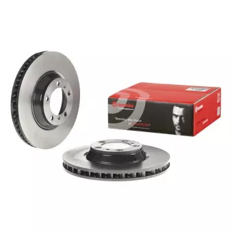 Disque de frein avant droit BREMBO 09.C986.21