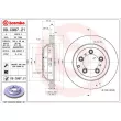 Jeu de 2 disques de frein arrière BREMBO 09.C987.21 - Visuel 2