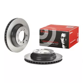 Jeu de 2 disques de frein arrière BREMBO 09.C987.21