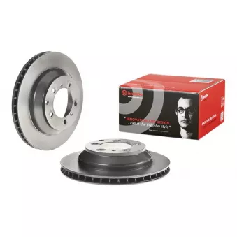 Jeu de 2 disques de frein arrière BREMBO 09.C988.21