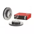 Jeu de 2 disques de frein avant BREMBO 09.D018.11 - Visuel 1