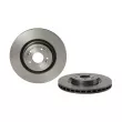 Jeu de 2 disques de frein avant BREMBO 09.D027.11 - Visuel 2