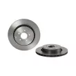 Jeu de 2 disques de frein arrière BREMBO 09.D028.11 - Visuel 2