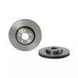 Jeu de 2 disques de frein avant BREMBO 09.D058.11 - Visuel 2