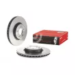 Jeu de 2 disques de frein avant BREMBO 09.D058.11 - Visuel 1