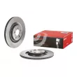 Jeu de 2 disques de frein arrière BREMBO 09.D061.11 - Visuel 1