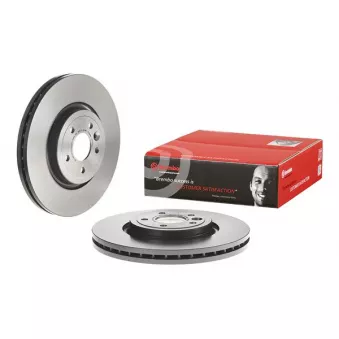Jeu de 2 disques de frein avant BREMBO 09.D063.11