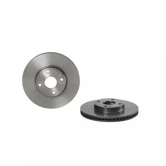 Jeu de 2 disques de frein avant BREMBO 09.D065.11