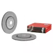 Jeu de 2 disques de frein arrière BREMBO 09.D070.23 - Visuel 1