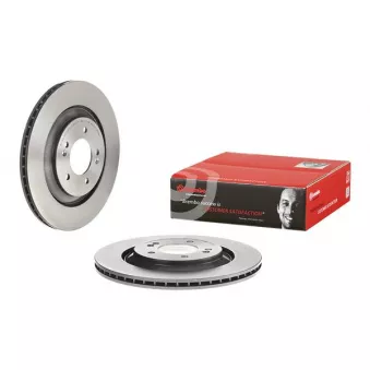 Jeu de 2 disques de frein arrière BREMBO 09.D085.11