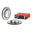 Jeu de 2 disques de frein arrière BREMBO 09.D096.13 - Visuel 1