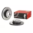 Jeu de 2 disques de frein avant BREMBO 09.D113.11 - Visuel 1
