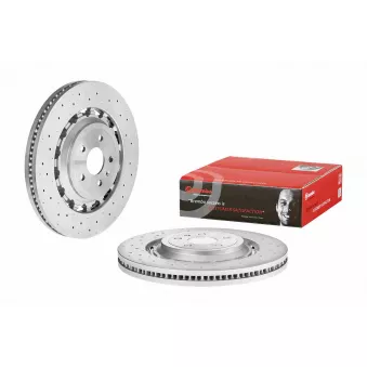 Jeu de 2 disques de frein avant BREMBO