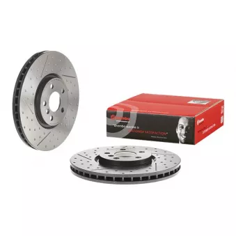 Jeu de 2 disques de frein avant BREMBO 09.D179.21