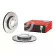 Jeu de 2 disques de frein avant BREMBO 09.D208.11 - Visuel 1