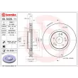 Disque de frein avant gauche BREMBO 09.D228.11 - Visuel 2