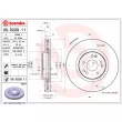 Disque de frein avant droit BREMBO 09.D229.11 - Visuel 2